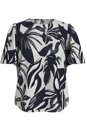 VILA Vilisa O-Neck 2/4 Top/DFS, , 42