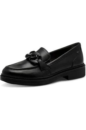 Tamaris Comfort damskie wygodne pantofle, czarne nappa, rozmiar 38 EU, , 38 EU
