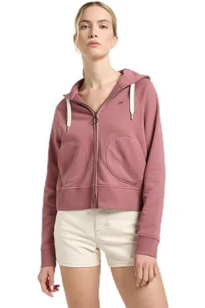 Lee Zip Through bluza z kapturem, , L