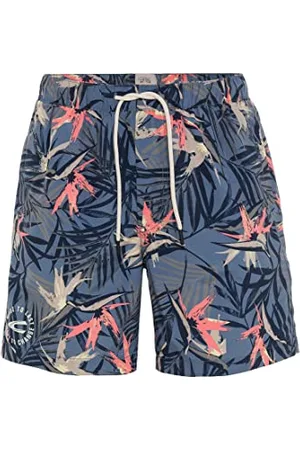 Camel Active Męskie spodenki 490145/1F26, wielokolorowe liście, rozmiar L, , L
