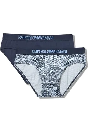 Emporio Armani Klasyczny wzór Mix 2-Pack Brief, , XL