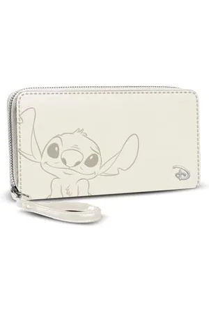 Disney Lilo and Stitch Cream-Essential portfel, złamana biel, 19 x 10 cm, , Jeden rozmiar, Niezbędny portfel