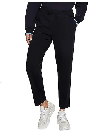 Tommy Hilfiger Damskie spodnie z dzianiny zwężane Interlock Visc, , M
