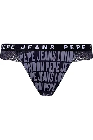 Pepe Jeans Allover Logo Thong XS