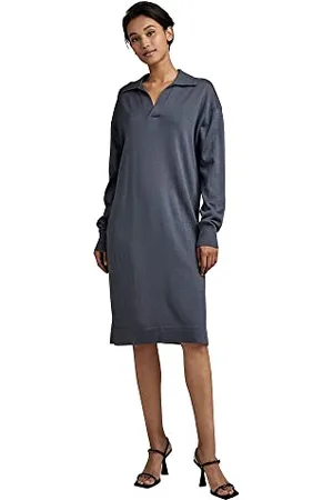 G-Star Polo Long Sleeve Long Dress S