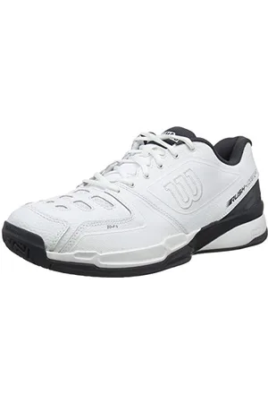 Wilson Unisex Rush COMP LTR buty tenisowe syntetyczne, do wszystkich rodzajów wykładzin podłogowych, do wszystkich typów graczy, biały - - 41 EU