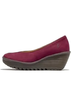 Fly London Damskie kliny YEIF566FLY Berry, 8 UK, , 41 EU