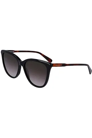 Longchamp Damskie okulary przeciwsłoneczne Lo718s, czarne, 54