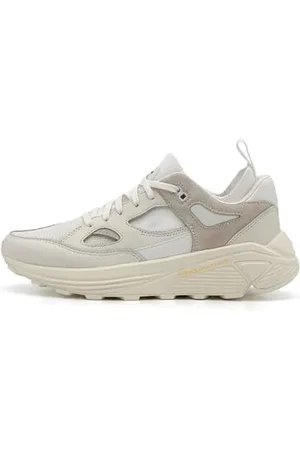 Brand Black BRANDBLACK Trampki Model Aura 130 | Kolor: OGWH-OG Rozmiar 44.5 (UE) / 10.5 (US), Unisex dla dorosłych, Orange-White, EU, , 44.5 EU