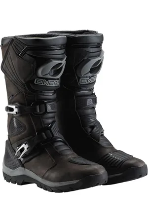 Oneal Buty motocyklowe Enduro Adventure | wytrzymałe i wodoodporne buty turystyczne, wzmocniona metalem podeszwa wewnętrzna, wymienna wkładka, Sierra Pro Boot, dla dorosłych, brązowe, rozmiar 43