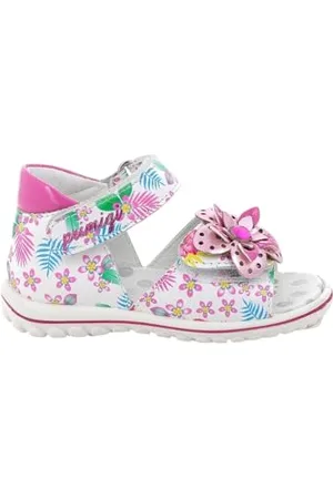 Primigi Sandały dziecięce Sweet Girl, White-FUXIA, 24 EU, , 24 EU
