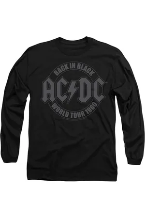 AC/DC Tour Emblem Męska koszulka z długim rękawem, czarna, XXL, , XXL