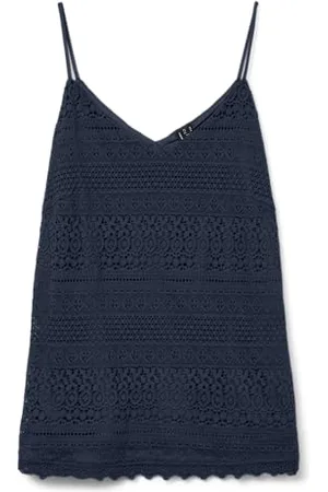 VERO MODA Vmhoney Lace Singlet WVN Ga Noos, , XL