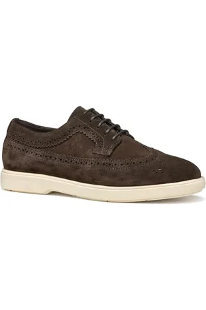 Geox Męskie buty U SPHERICA EC17 E Oxford, Dark Brown, 41 EU, , 41 EU