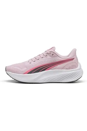 PUMA Pounce LITE JR Sneaker, różowe fiołkowo-magiczne różowe białe, 4 UK, Róża fioletowo-magiczna róża biała, 4 UK