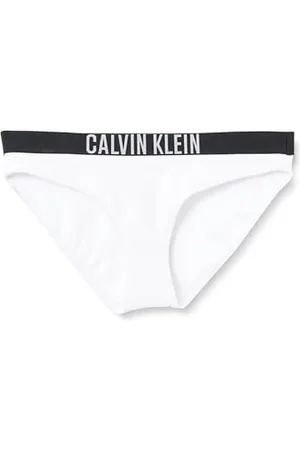 Calvin Klein Damskie majtki kąpielowe BIKINI, białe (brylantowa biel), XS, , XS