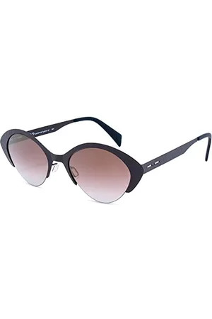 Italia Independent Damskie 0505-CRK-044 okulary przeciwsłoneczne, czarne (Negro), 51.0