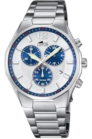 Lotus Męski chronograf kwarcowy zegarek z bransoletką ze stali szlachetnej 10125/5