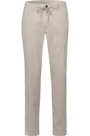 Brax Męskie spodnie Theo Linen Flex, , 28U, , 42W / 32L