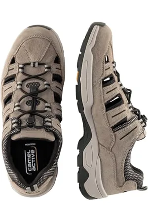 Camel Active Męskie skórzane sneakersy z wyjmowaną podeszwą wewnętrzną, , 40 EU