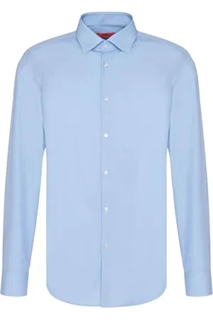 HUGO BOSS Męska koszula biznesowa C-Jenno slim fit z bawełny popeliny, Jasny/pastelowy 459, 40