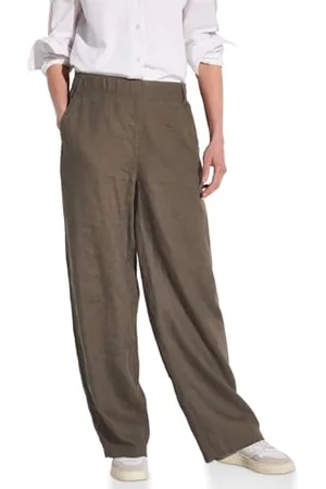 Street one Spodnie lniane Wide Leg, , 42W / 32L
