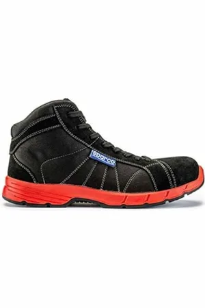 Sparco Buty ochronne S3 Challenge-H z czarnymi nylonowymi butami, , 44 EU Larga