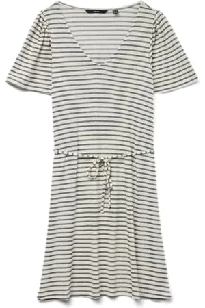 VERO MODA Vmgina 2/4 krótka sukienka JRS Ga Noos, , S