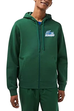 Lacoste SH5088 bluzy, zielone, 6XL męskie, , 6XL