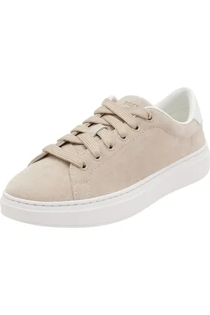 HUGO BOSS Kieran_Tenn_sdW, damskie buty sportowe, jasnobeżowe, 39 EU, , 39 EU