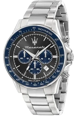 Maserati Zegarek męski Kolekcja Sfida Limited Edition, chronograf, kwarcowy- R8873640018, , 44mm, bransoletka