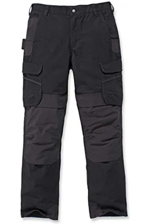 Carhartt Męskie spodnie robocze ze stalowymi rugged Flex Relaxed Fit Double-Front Cargo, , 36W / 30L