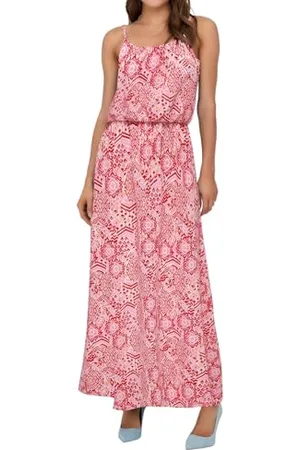 ONLY Onlwinner S/L Maxi Dress Noos Ptm, , 34