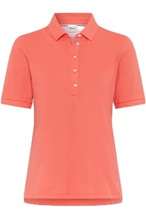 Brax Style Cleo koszulka polo jednokolorowa w jakości Pima Pique, , 40
