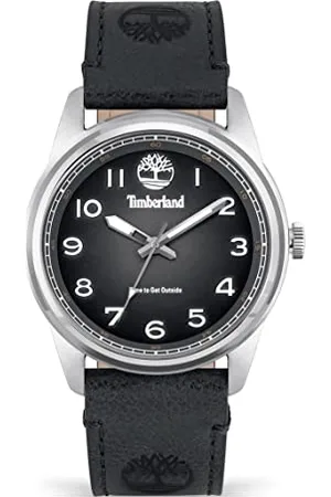 Timberland Męski analogowy zegarek kwarcowy ze skórzanym paskiem TDWGA2152101, , TDWGA2152101