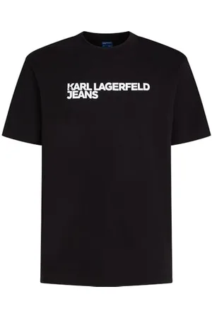 Karl Lagerfeld Regular Ss Essential Tee, Men, Black, T-Shirt, , XL