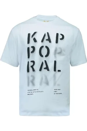 Kaporal 5 Męska koszulka z krótkim rękawem, 100% bawełna_organiczna, regularny krój, okrągły dekolt, kolor , rozmiar 2XL, , XXL