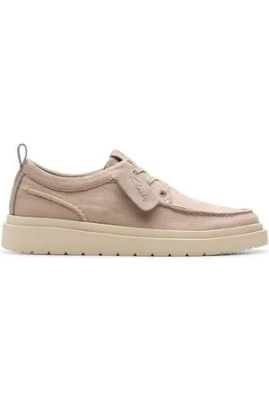 Clarks Premium Męskie Polden Moc, szare płótno, 40 UK, , 40.5 EU