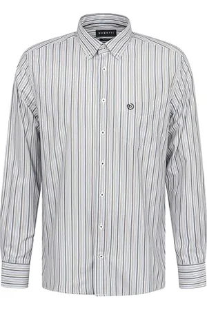 Bugatti Koszula męska Button-Down z długim rękawem Modern Fit, , S