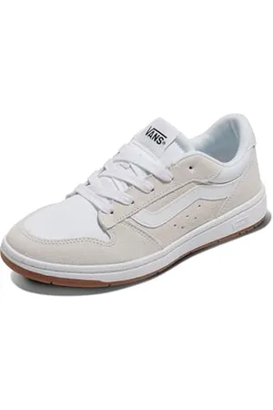 Vans Damskie buty sportowe Ryland Ls, zamsz/płótno białe/białe, 42 EU, , 42 EU