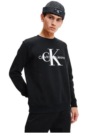 Calvin Klein Jeans Core Monogram Crew Neck Sweter Męski, , S