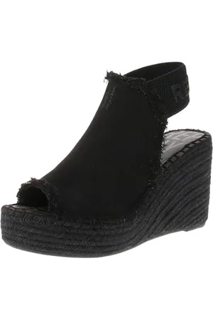 Replay Jess Tyne Denim, Platforma damska, 003 Czarny, 40 EU, , 40 EU