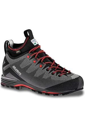 Dolomite Bota Veloce GTX, męskie buty do łodzi, Szary Cyna Czerwony Ardent, 46.5 EU