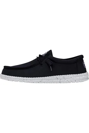 Hey dude Męskie Wally Slub Canvas Moccasin, granatowe, 37 EU, , 37 EU