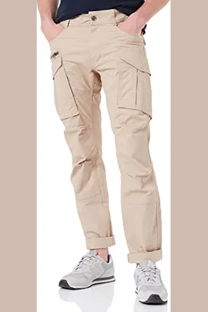 Replay Męskie spodnie cargo Joe Comfort-Fit z komfortowej bawełny, Desert 015, 31W / 30L