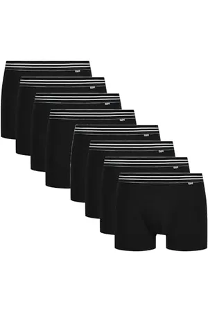 Dim Bokserki męskie Eco Bawełna Stretch Wygodne Czarne x8, , XL