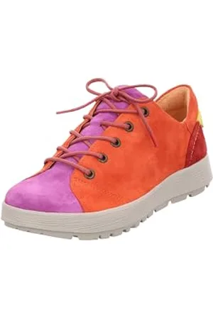 Think! Damen COMODA chromfrei gegerbte nachhaltige Halbschuhe, ORCHIDEA/KOMBI 5010