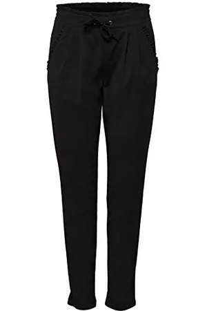 JDY Catia New Ancle Pant JRS Noos spodnie damskie z imitacji skóry, , 34-XL