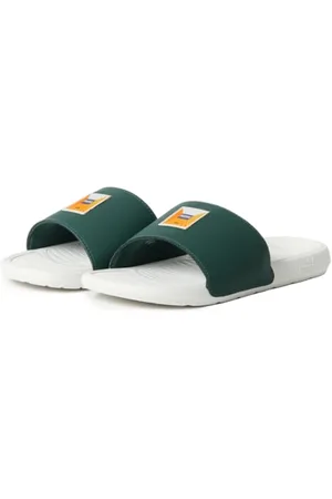 PUMA Unisex Cool CAT 2.0 GREENSIDE sandały wsuwane, ciemny mirt-ciepły biały, 45 EU, , 44.5 EU