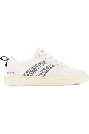 Palladium Mixed Pallacup Ankle Boot, Cream/Snow Leopard, 45 EU, , 45 EU